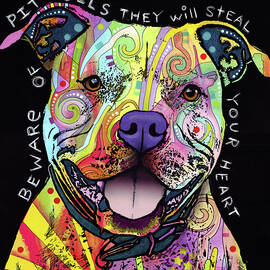 Beware Of Pit Bulls by Dean Russo