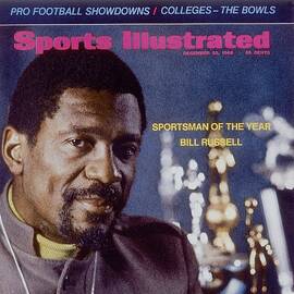 Boston Celtics Bill Russell, 1968 Sportsman Of The Year Sports Illustrated Cover by Sports Illustrated