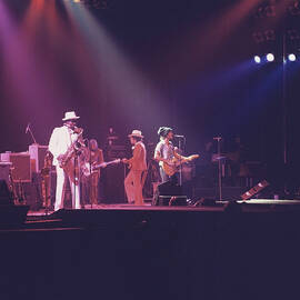 Bruce Springsteen Performs On Stage by Andrew Putler