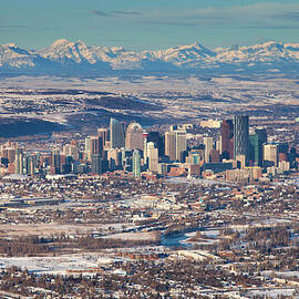 Calgary Skyline by Dan prat