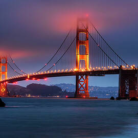 California, San Francisco, Golden Gate Bridge by Claudia Uripos