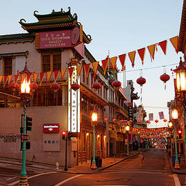 China Town In San Francisco by Claudia Uripos