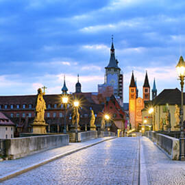 City Of Wurzburg In Germany by Francesco Carovillano