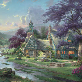 Perfect Summer Day by Thomas Kinkade