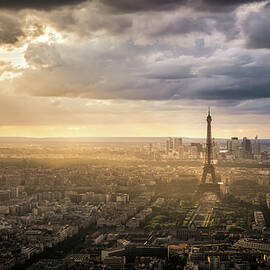 Eiffel Tower From Montparnasse by Thanapol Tontinikorn
