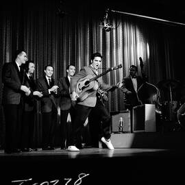 Elvis Performs On The Ed Sullivan Show by Cbs Photo Archive