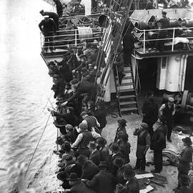 Emigrant Ship by Topical Press Agency