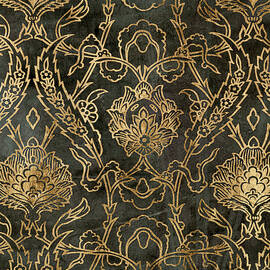 Golden Damask Ii by Jennifer Goldberger