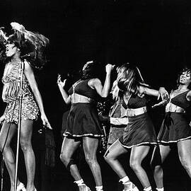 Ike & Tina Turner At The Greek by Michael Ochs Archives