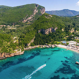 Ionian Islands, Liapades Beach, Corfu by Armand Ahmed Tamboly