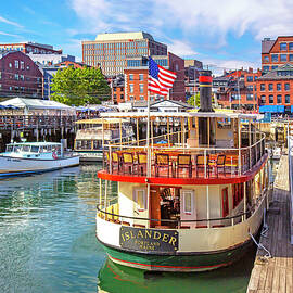 Maine, Portland, The Islander Boat by Claudia Uripos