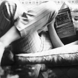Marilyn Candid Moment by Michael Ochs Archives