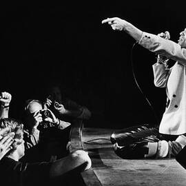 Mick Jagger Of The Rolling Stones In by George Rose