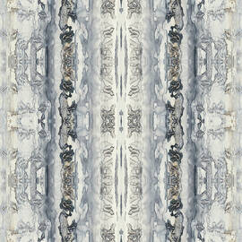 Mirrored Strata Iv by Jennifer Goldberger