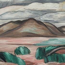 New Mexico Recollection No. 8 by Marsden Hartley