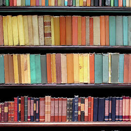 Old Books In A Library by Luoman