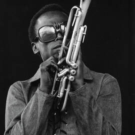 Performing At Newport Jazz Festival by Tom Copi