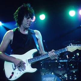 Photo Of Jeff Beck by Larry Hulst