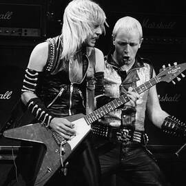 Photo Of Judas Priest And Rob Halford by Pete Cronin