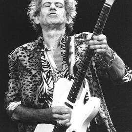 Photo Of Keith Richards by Larry Hulst