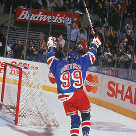 Pittsburgh Penguins V New York Rangers by B Bennett