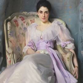 Portrait Of Lady Agnew Of Lochnaw by John Singer Sargent