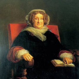 Portrait Of Madame Clicquot by Heritage Images
