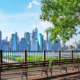Promenade In Brooklyn Heights, Nyc by Lumiere