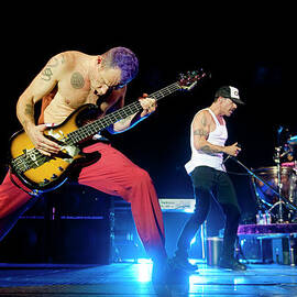 Red Hot Chili Peppers Perform At O2 by Neil Lupin