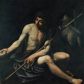 Saint John The Baptist by Roman School