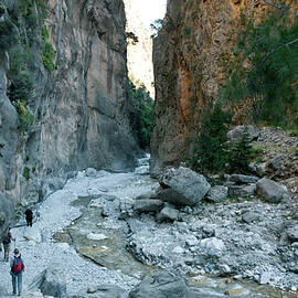 Samaria Gorge National Park In Crete, Greek by Arthur F. Selbach