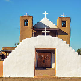 San Geronimo church in Taos Pueblo, New Mexico by Miroslav Liska