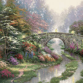 Pools Of Serenity by Thomas Kinkade