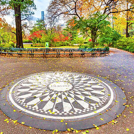 Strawberry Fields In Central Park by Claudia Uripos