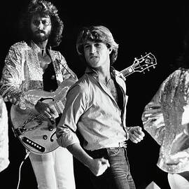 The Bee Gees In Concert At Dodger by George Rose