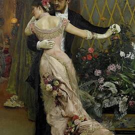 The End Of The Ball by Rogelio De Egusquiza