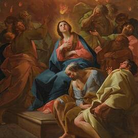 The Pentecost by Antonio Gonzalez Velazquez