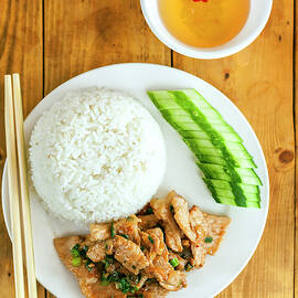 Traditional Food, Hanoi, Vietnam by Luigi Vaccarella