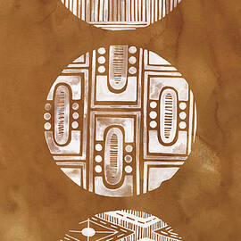 Tribal Pattern Ii by Grace Popp