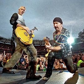 U2 Perform In Dublin by Neil Lupin