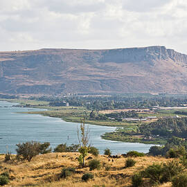 View Of Mount Arbel And Jesus Trail In Galilee, Israel by Jalag / Walter Schmitz