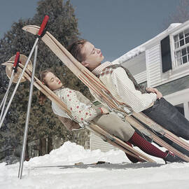 New England Skiing by Slim Aarons
