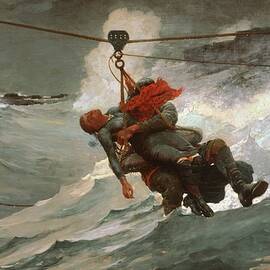 The Life Line by Winslow Homer