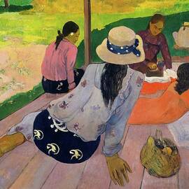 The Siesta by Paul Gauguin