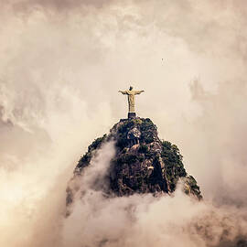 Rio De Janeiro, Corcovado, Brazil by Antonino Bartuccio