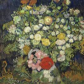 Bouquet Of Flowers In A Vase by Vincent Van Gogh