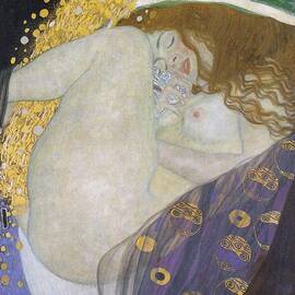 Danae by Gustav Klimt