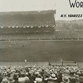 1927 World Series At Yankee Stadium by National Baseball Hall Of Fame Library