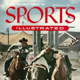 1954 Calgary Stampede Sports Illustrated Cover by Sports Illustrated