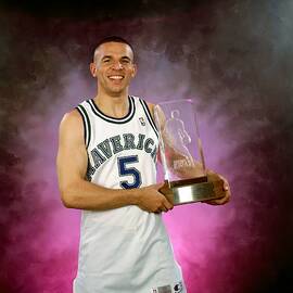 1995 Nba Rookie Of The Year - Jason Kidd by Lou Capozzola